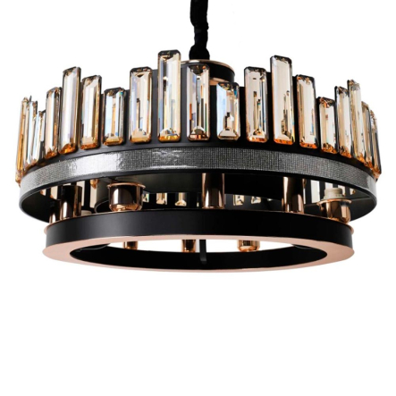 Люстра подвес с кристаллами SIRIUS 19808-12, E14