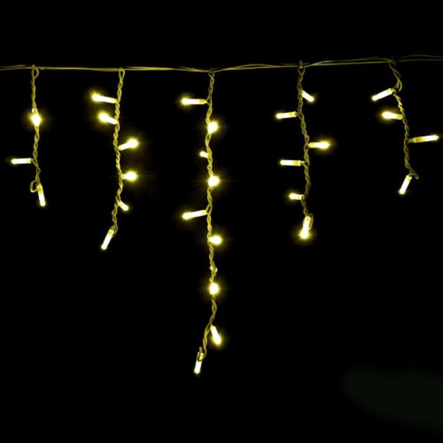 Гирлянда внутренняя DELUX, ICICLE, 90LED, 2х0,5м, желтая/прозрачная, IP20 - 1