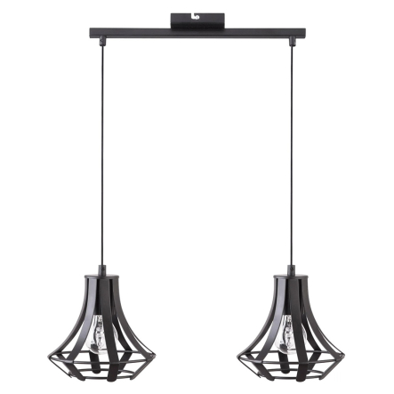 Люстра подвес SIGMA POLA 30916, 2хE27x60W, черный - 1