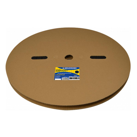 Трубка термоусаджувальна АСКО-УКРЕМ 8,0/4,0 чорна (рулон 100м), A0150040693 - 1