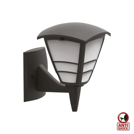 Светильник садово-парковый HOROZ Electric, YONCA-2, Е27, 230V, IP44, черный - 1