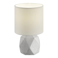 Настільна лампа SIRIUS H4052-white 15*15*28, E14, 40W