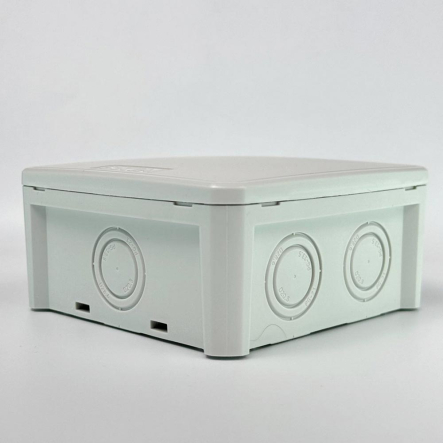 Коробка распределительная СКІМ B1102011, 114х114х54 (К115-1), без отв+лапки, IP66, серая