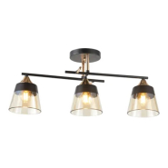 Люстра VALESO V 6312-3 BK+FG