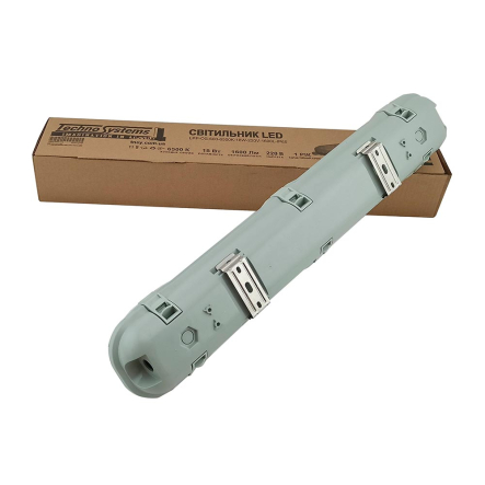 Светильник линейный LED Technosystems, 18W, 600мм, 6500K, 1600Lm, IP65, TNSy5000213