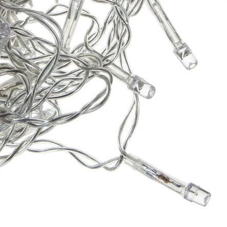 Гирлянда LED Штора от USB (2x2м)  + пульт, Флаг Украины