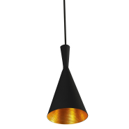 Подвес Azzardo AZ1405, Vita 1хЕ27х60Вт, 18х140 см, черный/золото