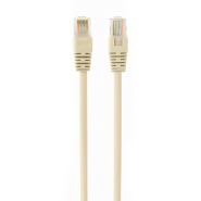 Патч корд Cablexpert PP12-0,5M, UTP, категорія 5Е, литий, 50u&quot; штекер із фіксатором, 0,5 м, сірий