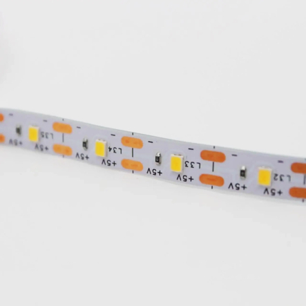 Лента LED 5м от USB, тёплый белый