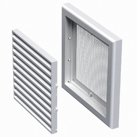 Решетка вентиляционная Вентс МВ 120 с, 0000222762, ш187*в 142мм - 1