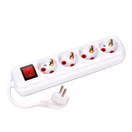 Удлинитель Horoz Electric 4-Gang Socket 4 гнезда 16А 5м, c заземлением, 200-405-402 - 1