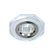 Светильник точечный Feron 8020-2, MR16, GU5.3, мерцающие серебро/серебро