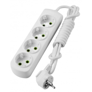 Удлинитель Lezard Letitia 4 гнезда 3м с заземлением, 721-0403-401