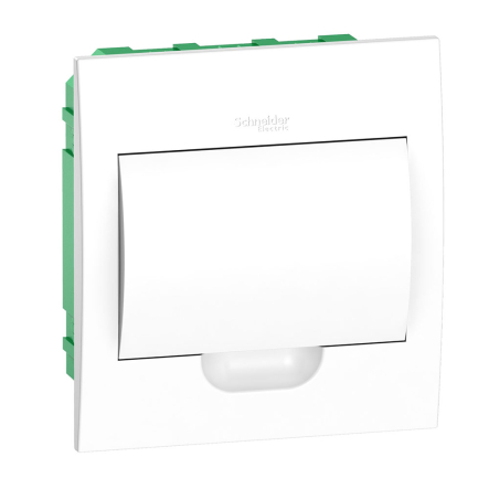 Щит пластиковый Schneider Electric Easy9 EZ9, встраиваемый, белые двери, 1ряд /8м +2КК, EZ9E108P2F - 1