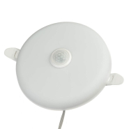 Світлодіодний світильник із датчиком AVT-SENSOR ROUND ESTER-9W, 9W, 5000K, IP40, 90мм, 1022816