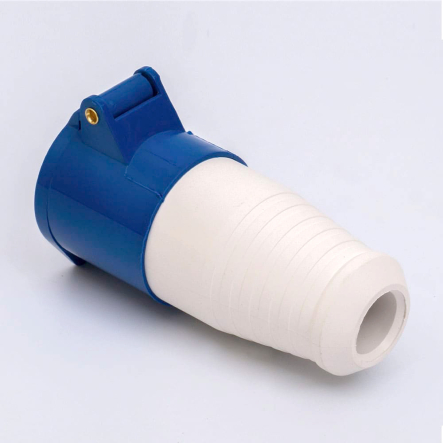 Розетка переносная TAKEL 213, 16А, 220В, 2P+E, IP44, 503202