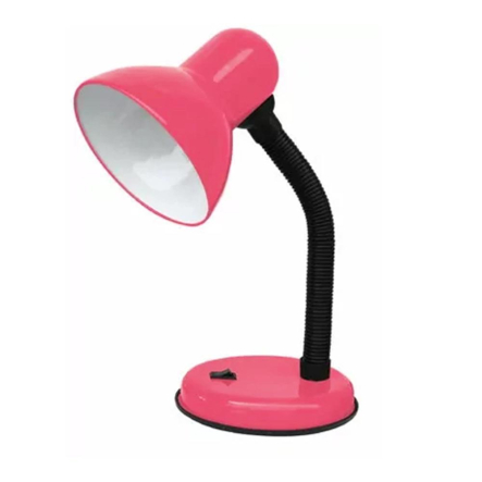 Настольная лампа Lemanso LMN094, 20W, E27, с выключателем, розовая - 1