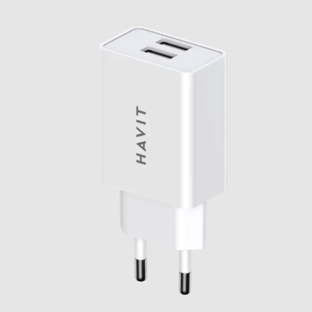 Зарядний пристрій HAVIT HV-UC003B 2USB White - 2