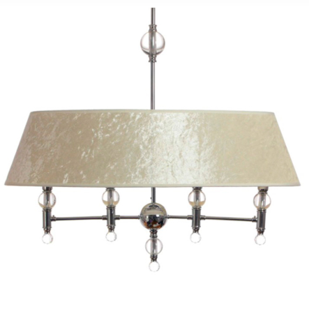 Люстра ARTTOK 3619/4P CH+CL+WT - 1