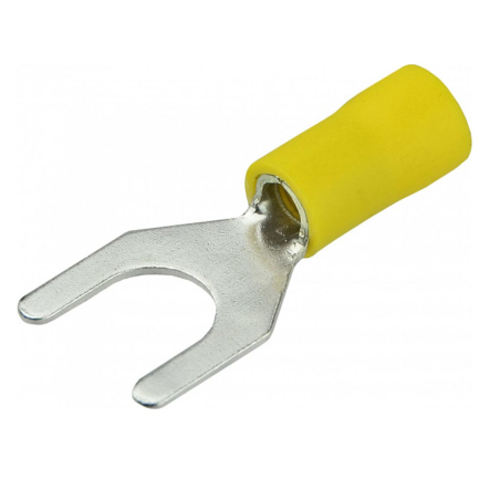 Наконечник вилочный, АСКО-УКРЕМ, A0060040006, с изоляцией, SV 5,5 - 8 - 1