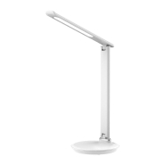 Настольная лампа LEBRON L-TL-L 9W 3000K-6500K, КОЖА, с блоком питания, белая