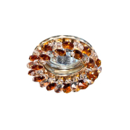 Світильник точковий Feron CD4141, MR16, GU5.3, 50W, коричневий/золото