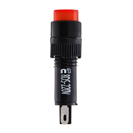 Сигнальная арматура АСКО-УКРЕМ AD22E-8DS, 220V АC, красная, A0140030165