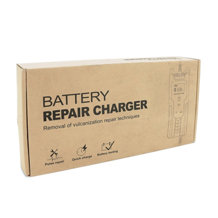 Зарядное устройство 6V/12V(4,5-100Ah) (MF, WET, AGM, GEL),R12,100-240V, Ток заряда 6V/2A,12V/4A LCD крокодилы