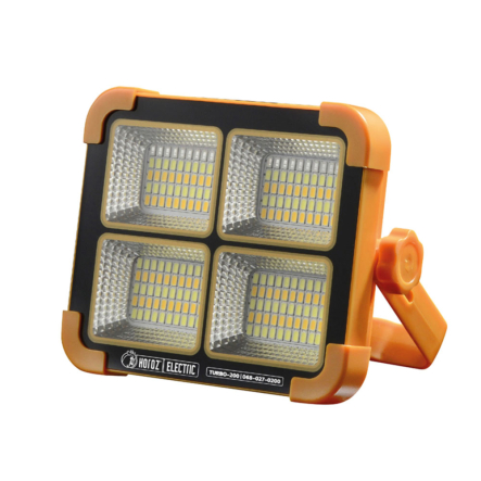 Прожектор на сонячній панелі + USB-C Horoz Electric, TURBO-200, 200W, 3000K-6400K, 068-027-0200-010 - 1