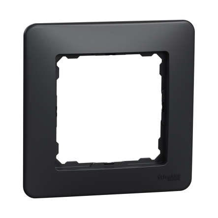 Рамка 1-постова Schneider Electric Sedna Design, чорний, SDD314801 - 1