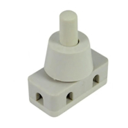 Кнопка LEMANSO PBS-18 LSW10 біла для лампи