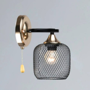 Бра VALESO B K2257/1W BK+FGD