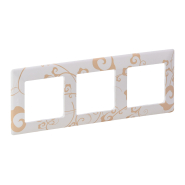 Рамка 3-я Legrand Valena Life, 754103, Ампір