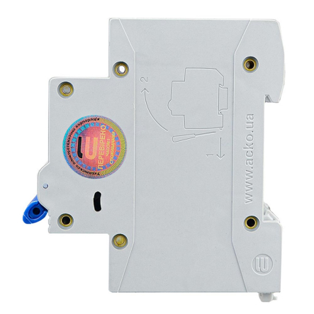 Автоматический выключатель АСКО-УКРЕМ ВА-2017 2р, 63А С, A0010170018