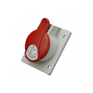 Вбудована розетка SEZ IEN 1643, IP 44, 16A, 400V, 4n