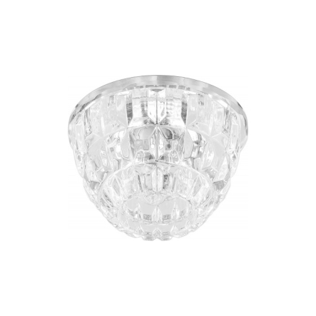 Світильник точковий Feron JD68 G9, LED 10W, 3000K, прозорий - 1