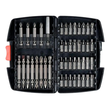 Набор наконечников для отвертки 45 шт. в чемодане YATO YT-04620