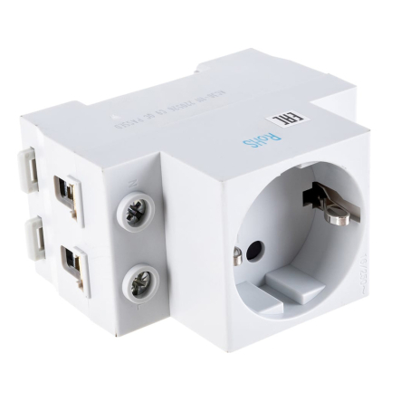 Розетка на DIN-рейку AC30-111