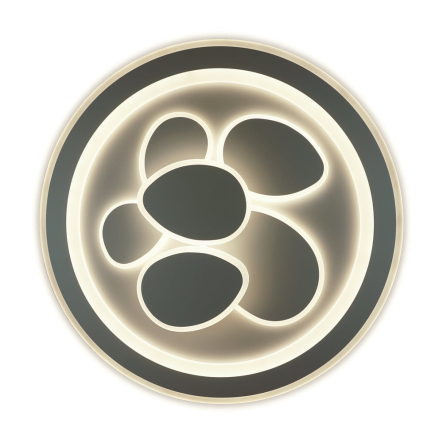 Светильник VIOLUX Smart OREO, 110W, 3000-6000К, 8000Lm, 550 мм, круг, белый, 220385 - 1