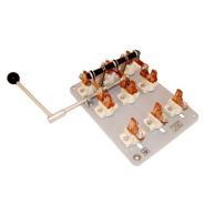 Рубильник РПБ 400А, з боковою рукояткою лівою, покриття оловом, Україна