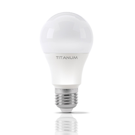 Лампа LED TITANUM, A60, 10W, E27, 4100K, 220V, TLA6010274