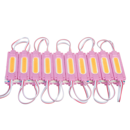 Светодиодный модуль МТК-COB-1Led-P-2W розовый