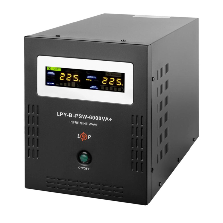 ИБП с правильной синусоидой 48V Logic Power LPY-B-PSW-6000VA+ (4200Вт) 10A/20A