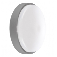 Светильник LED Violux ATOM UA MW sensor 22W, 5000K, 2200Lm, IP44, 224х70 мм, серый