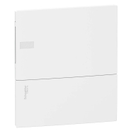 Щит распределительный врезной Schneider Electric Mini Pragma на 8 модулей, белая дверь, MIP22108