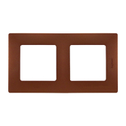 Рамка 2 поста Legrand Etika, 672572, какао
