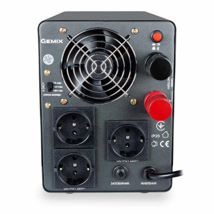 ИБП  PSN-1200U  Gemix чистая синусоида-02