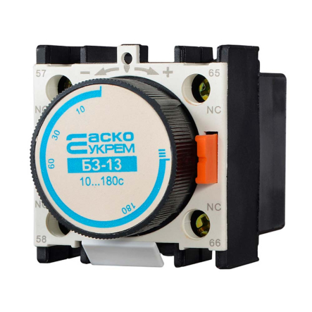 Блок задержки АСКО-УКРЕМ БЗ-13 (10-180 сек при выключении) (LA3-DR4), A0040050003