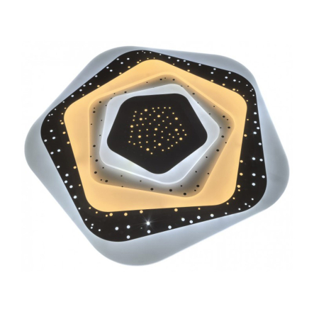 Светильник светодиодный LUXEL, CLQR-120, с пультом управления, 3000/4000/6000К, 120 Вт