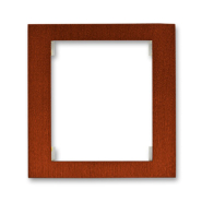 Рамка 1 пост ABB Time Arbo 3901F-A50110 53 красное дерево